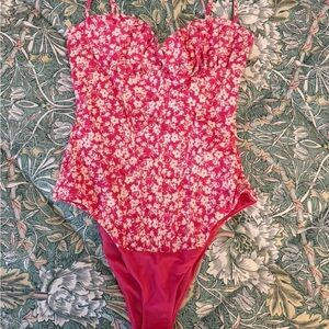ZARA Floral Body Suit